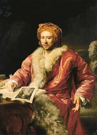 Maron, Anton von Portrait of Johann Joachim Winckelmann china oil painting image
